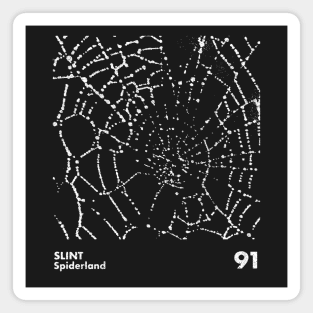 Spiderland / Slint / Minimalist Graphic Artwork Design Magnet